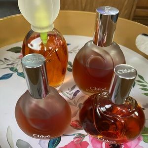 Chloe’ Bundle of 4 Colognes Parfums Total of 4